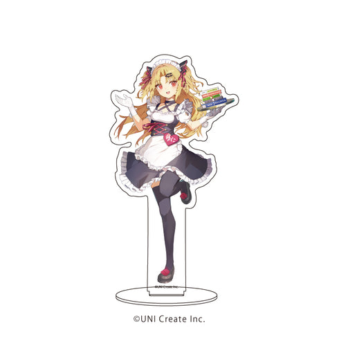 『ライヴラリ』キャラアクリルフィギュア 01/赤月ゆに メイドver.(描き下ろしイラスト)